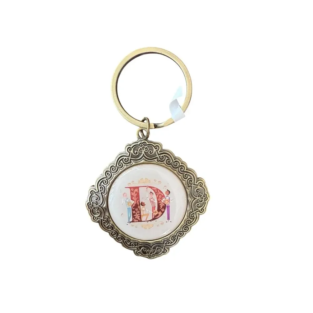 *RARE* Disney Parks Alphabet Keychain Lot of 10 Letters A D E J L M R S T V